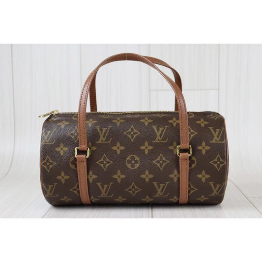 Rank A | LV Monogram Papillon 26 Handbag |072603
