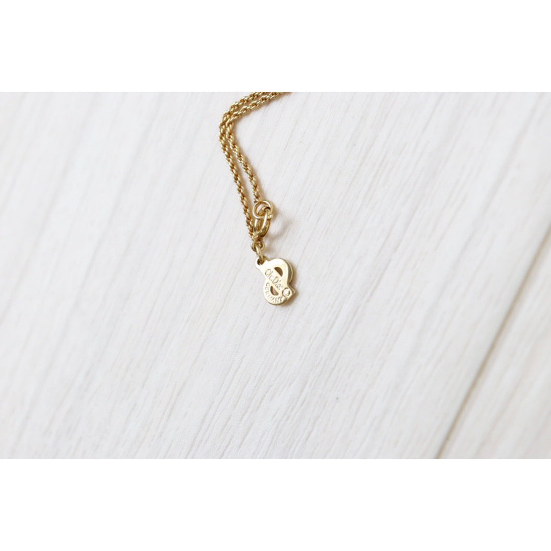Rank SA | Dior CD Necklace 18k Gold Plated |22122704