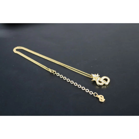 W-Rank A | Dior Earring Necklace Set Gold