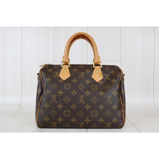 Rank AB | LV Monogram Speedy 25 |030709