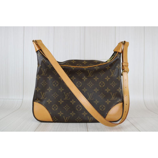 Rank A|LV Monogram Boulogne 30 Shoulder Bag |050911