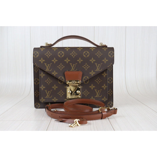 Rank A| LV Monogram Monceau26 Shoulder Bag |23011605