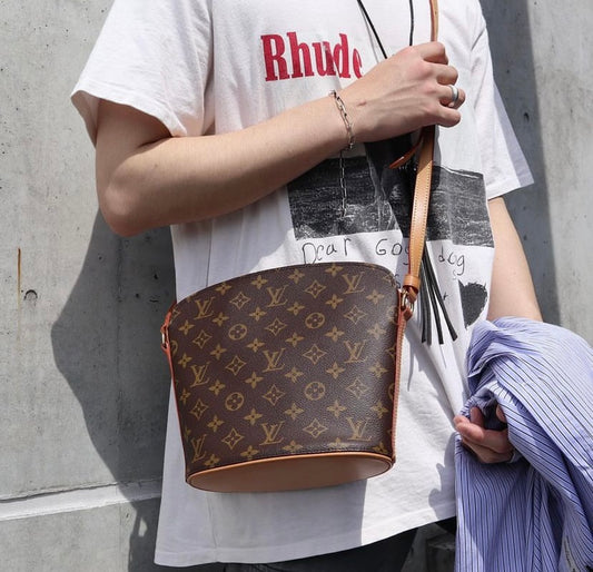 Rank AB | LV Monogram Droo Shoulder Bag |22100305