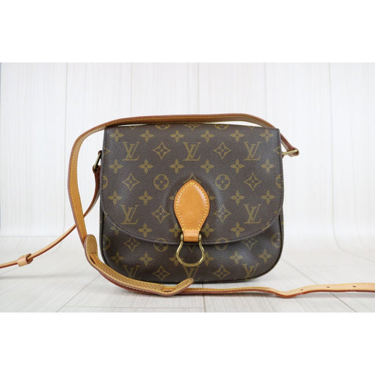 Rank A | LV Monogram Saint Cloud GM Shoulder Bag |041509