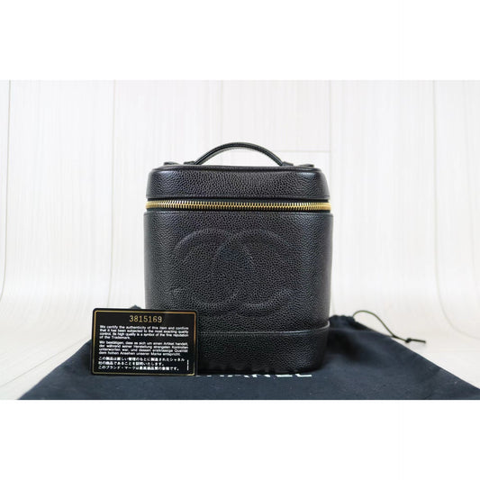 Rank SA | CHANEL Caviar Skin Vanity Handbag |032902
