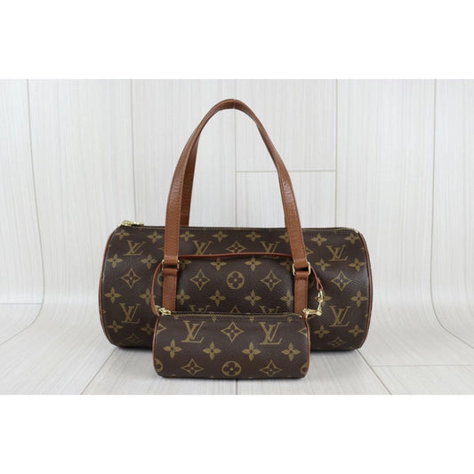 Rank A | LV Monogram Papillon 30 Handbag |22111505