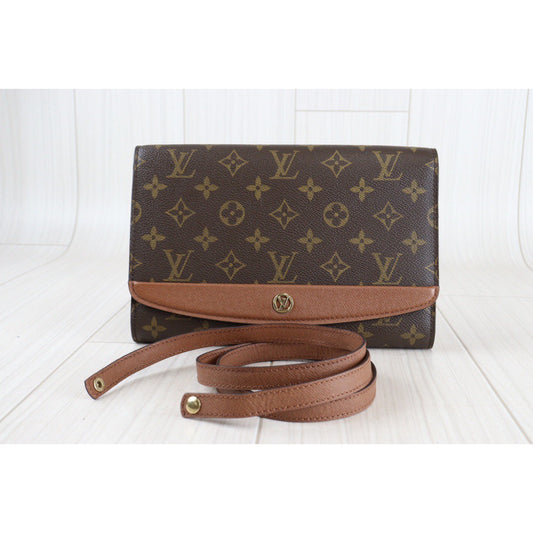 Rank A| LV Monogram Bordeaux MM Shoulder Bag |23012607