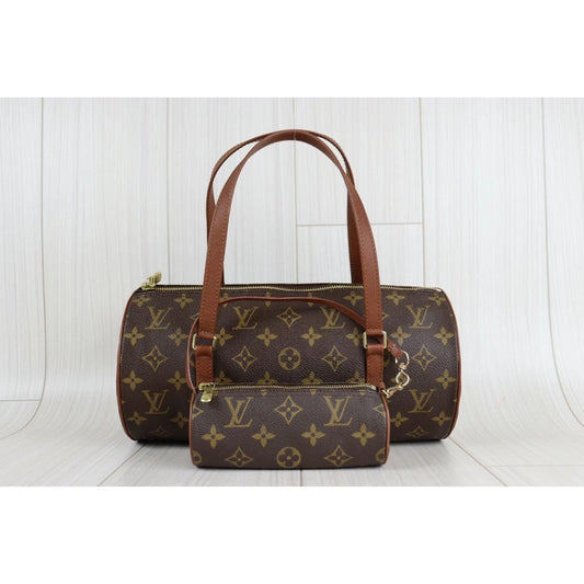 Rank A | LV Monogram Papillon 30 Handbag |22102508