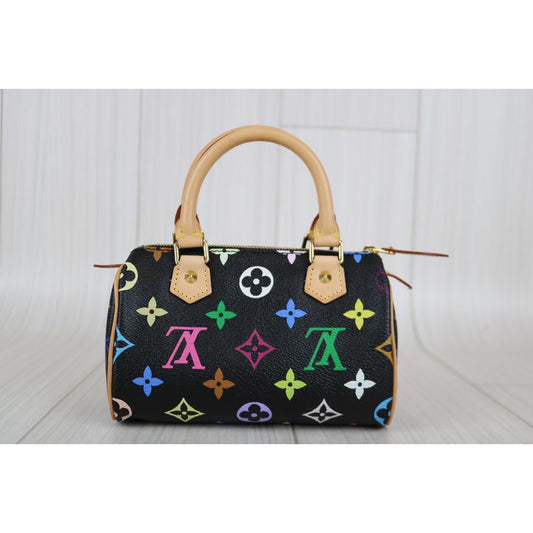 Rank S | LV Multi Monogram Mini Speedy Handbag|041105