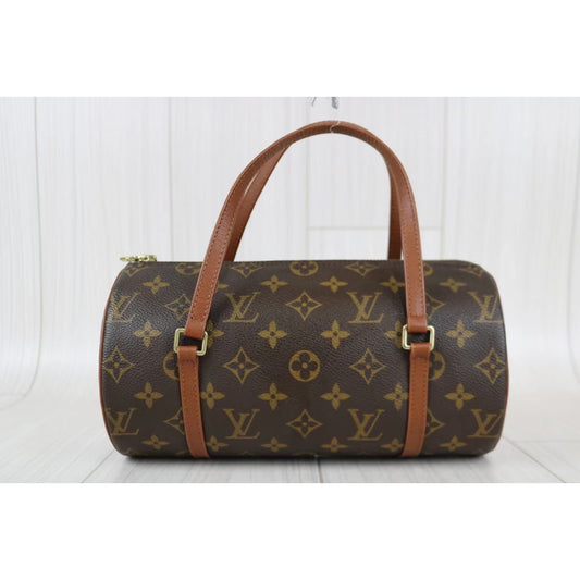 Rank A | LV Monogram Papillon 26 Handbag |030114