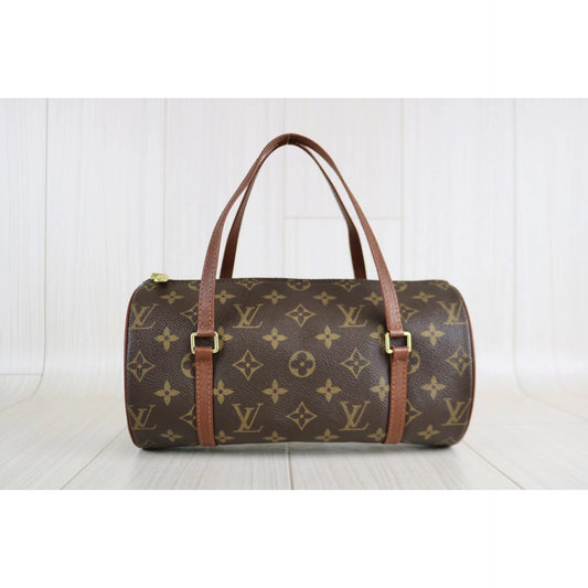 Rank A | LV Monogram Papillon 26 Handbag |052501