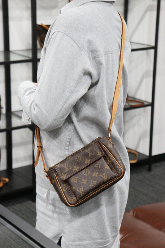 Rank AB | LV Monogram Viva cite PM Shoulder Bag |23041709