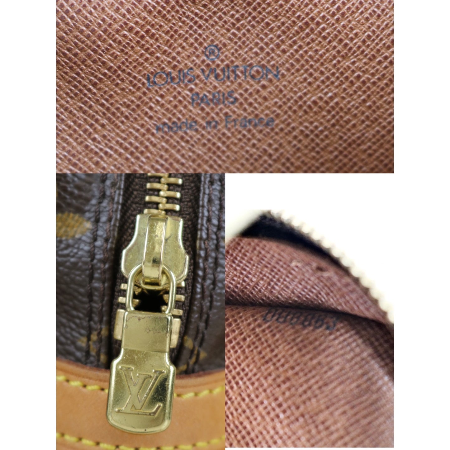 Rank AB|LV Monogram Pochette Marley Bandolier Shoulder Bag|040402