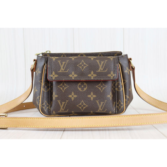 Rank AB | LV Monogram Viva cite PM Shoulder Bag |080803