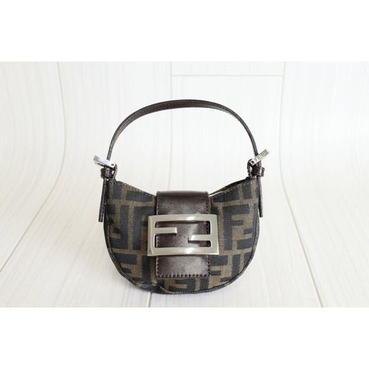 Rank SA | FENDI Zucca Mini Croissant Pouch |091303