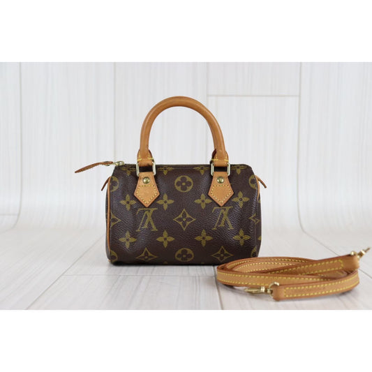 Rank A | LV Monogram Mini Speedy Handbag |071512