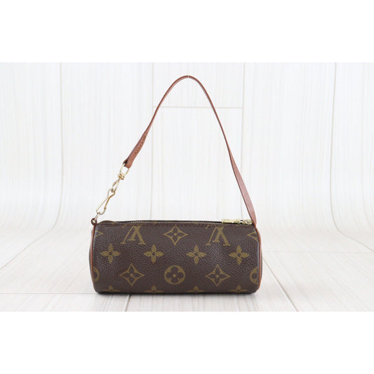 Rank AB|LV Monogram Papillon Included Pouch|23012605