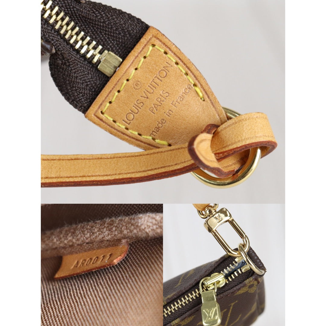 Rank A | LV Monogram Pochette Accessoires |22121612
