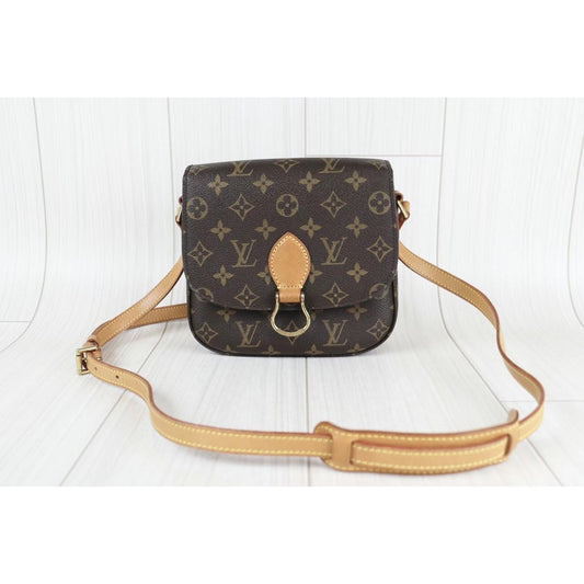 Rank AB | LV Monogram Saint Cloud MM Shoulder Bag |22103107