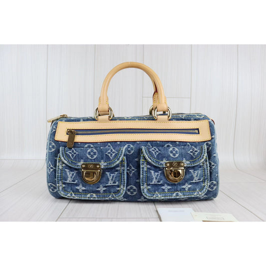 Rank A | LV Monogram Denim Neo Speedy |071508