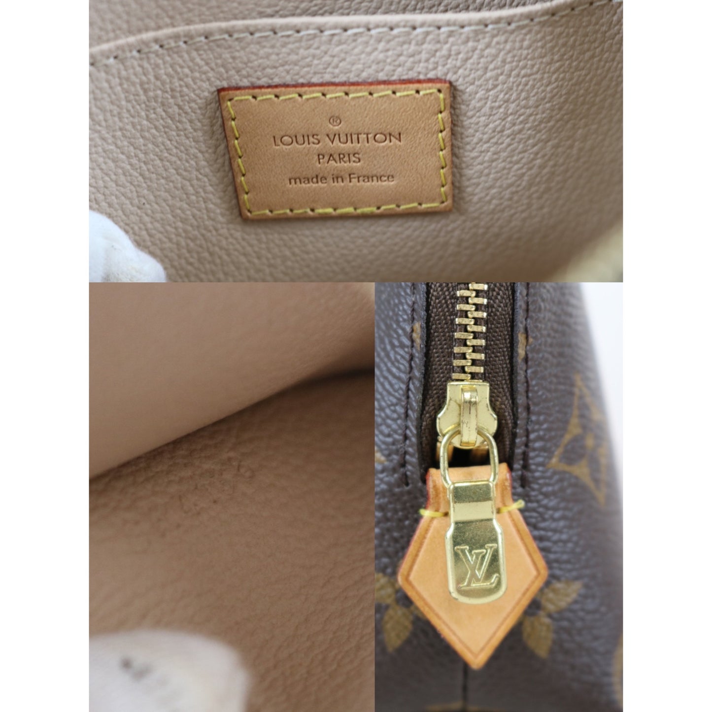 Rank A | LV Monogram Cosmetic Pouch |061005