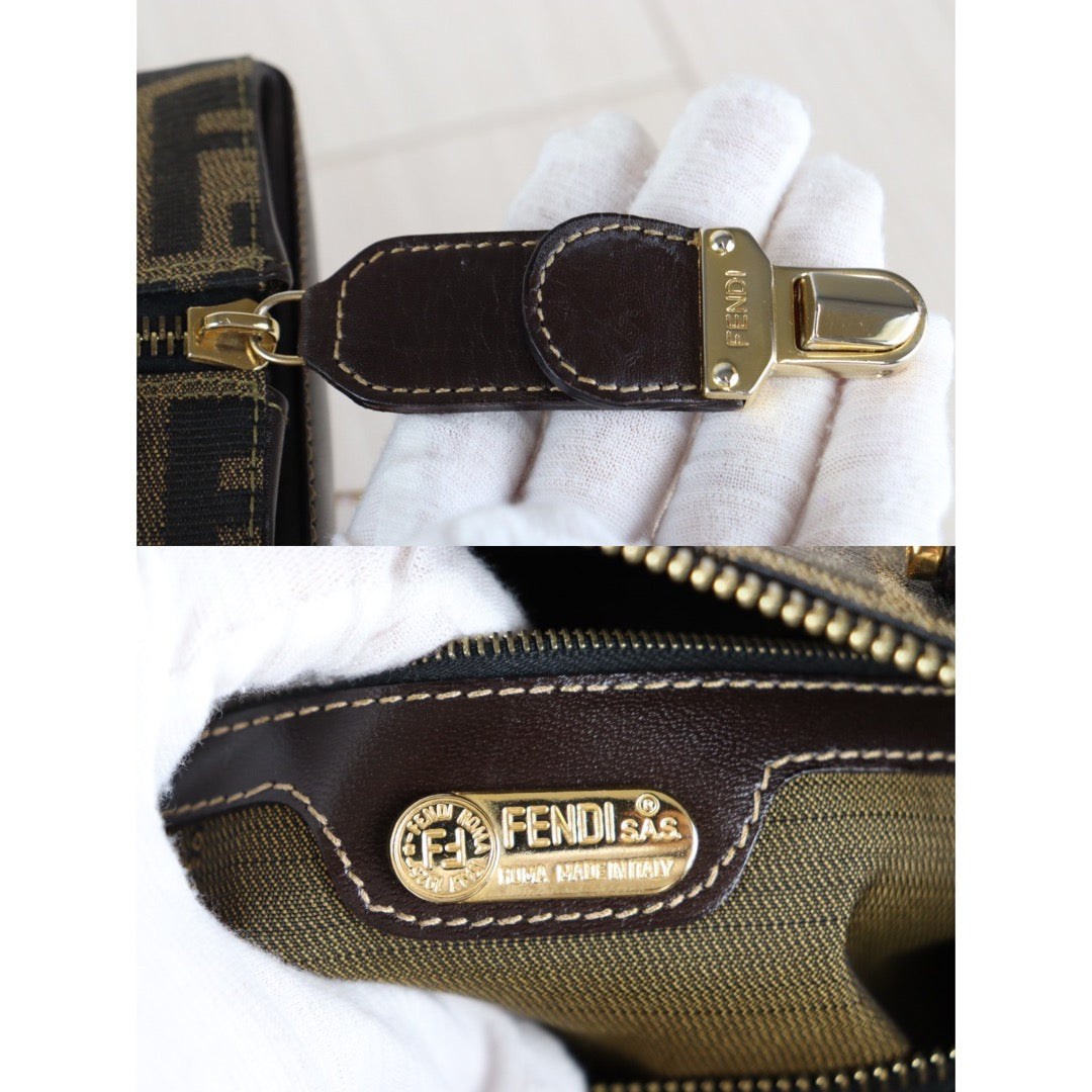 Rank A | FENDI Zucca Mamma HandBag |23011604