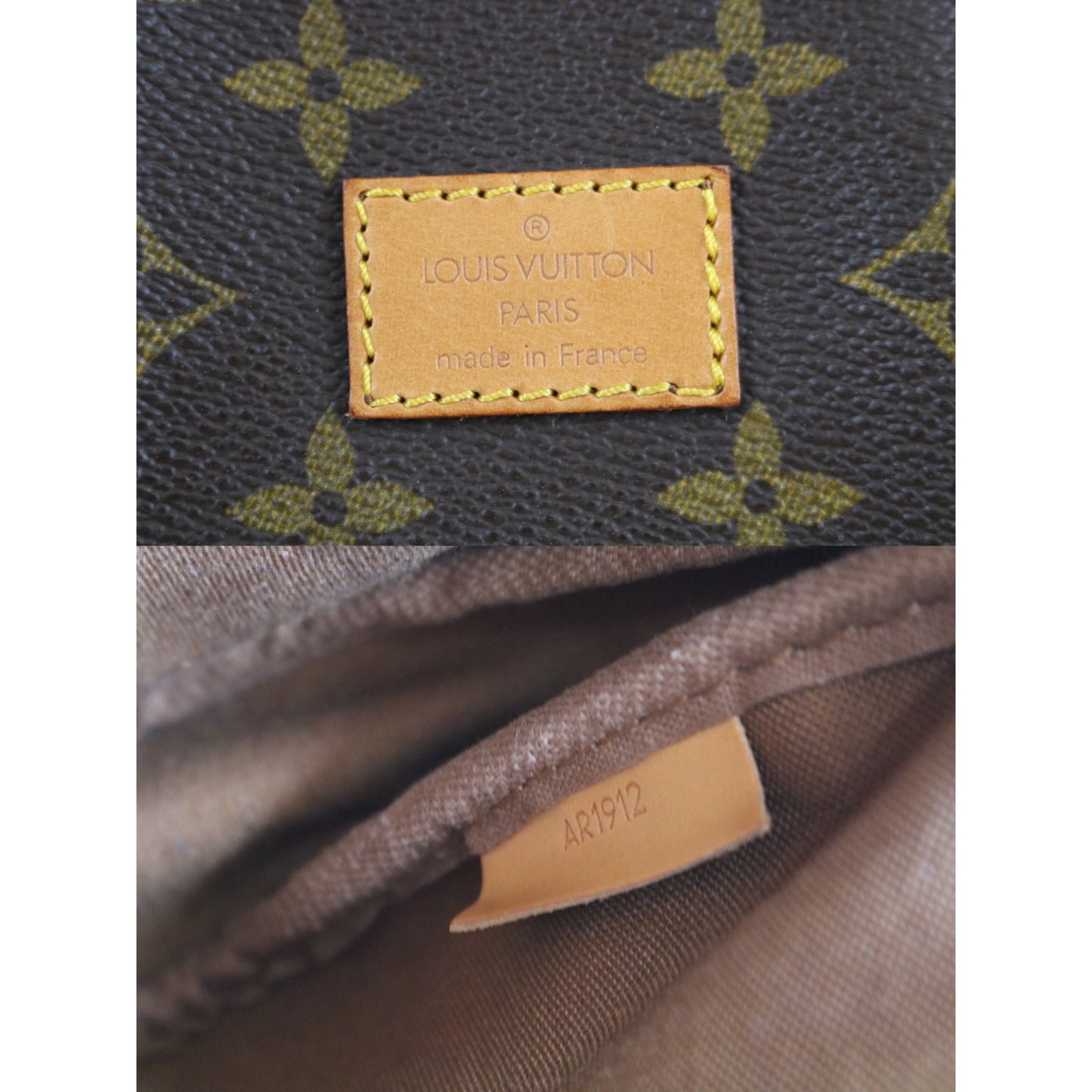 Rank AB | LV Monogram Saumur MM Shoulder Bag|061306