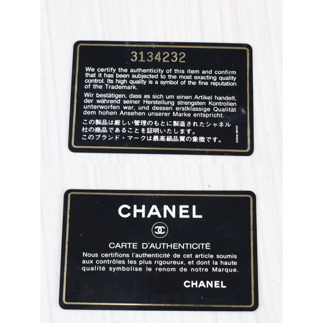 Rank A | CHANEL Caviar Skin Vanity Handbag |23012701