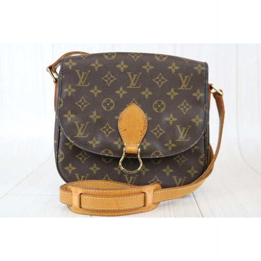 Rank AB | LV Monogram Saint Cloud GM Shoulder Bag |093011
