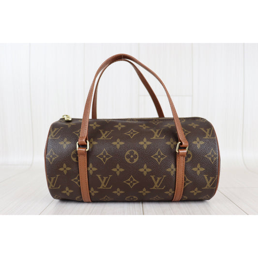 Rank A | LV Monogram Papillon 26 Handbag |082307
