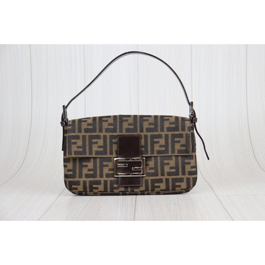 Rank SA | FENDI Zucca Mamma Baguette Shoulder Bag |22121203