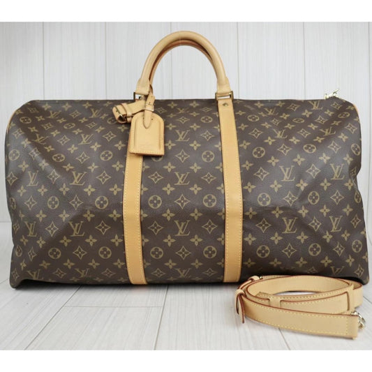 Rank AB | LV Monogram Keypol Bandrière 60 |22110107