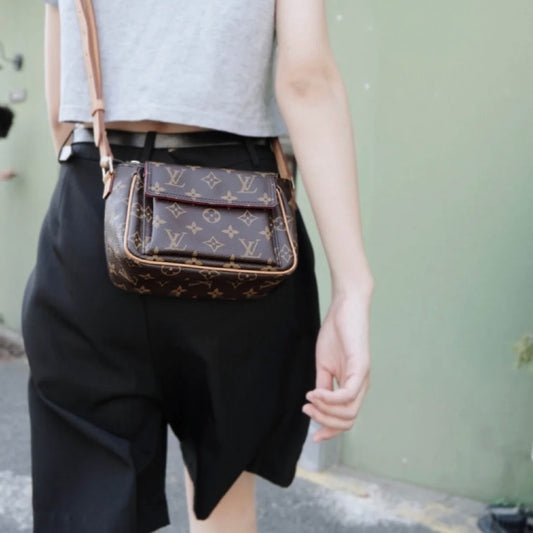 Rank AB| LV Monogram Viva cite PM Shoulder Bag |061509