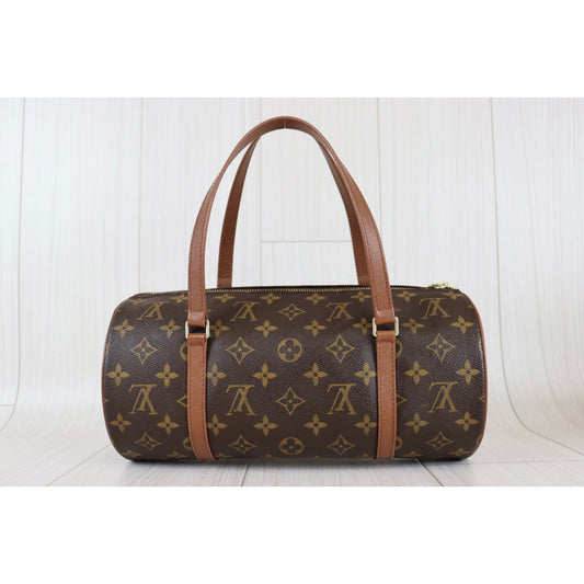Rank A | LV Monogram Papillon 30 Handbag |082401
