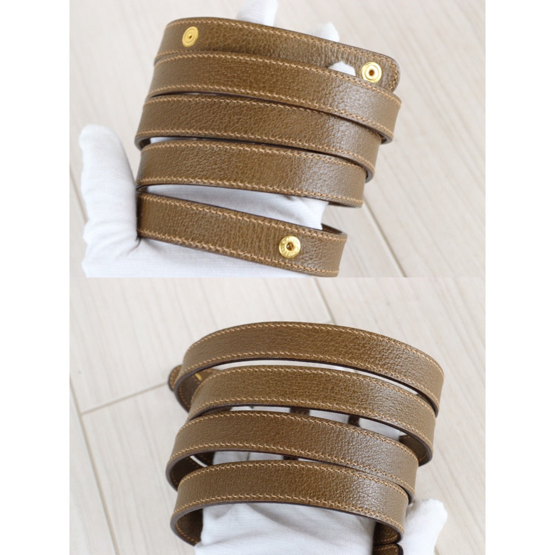 Rank A | GUCCI Vintage Bamboo Hand Bag |23020709