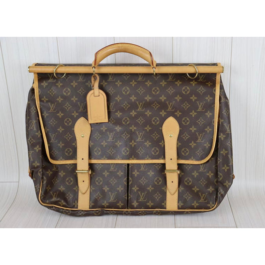Rank A | LV Monogram Hunting Bag Travel Bag |082028