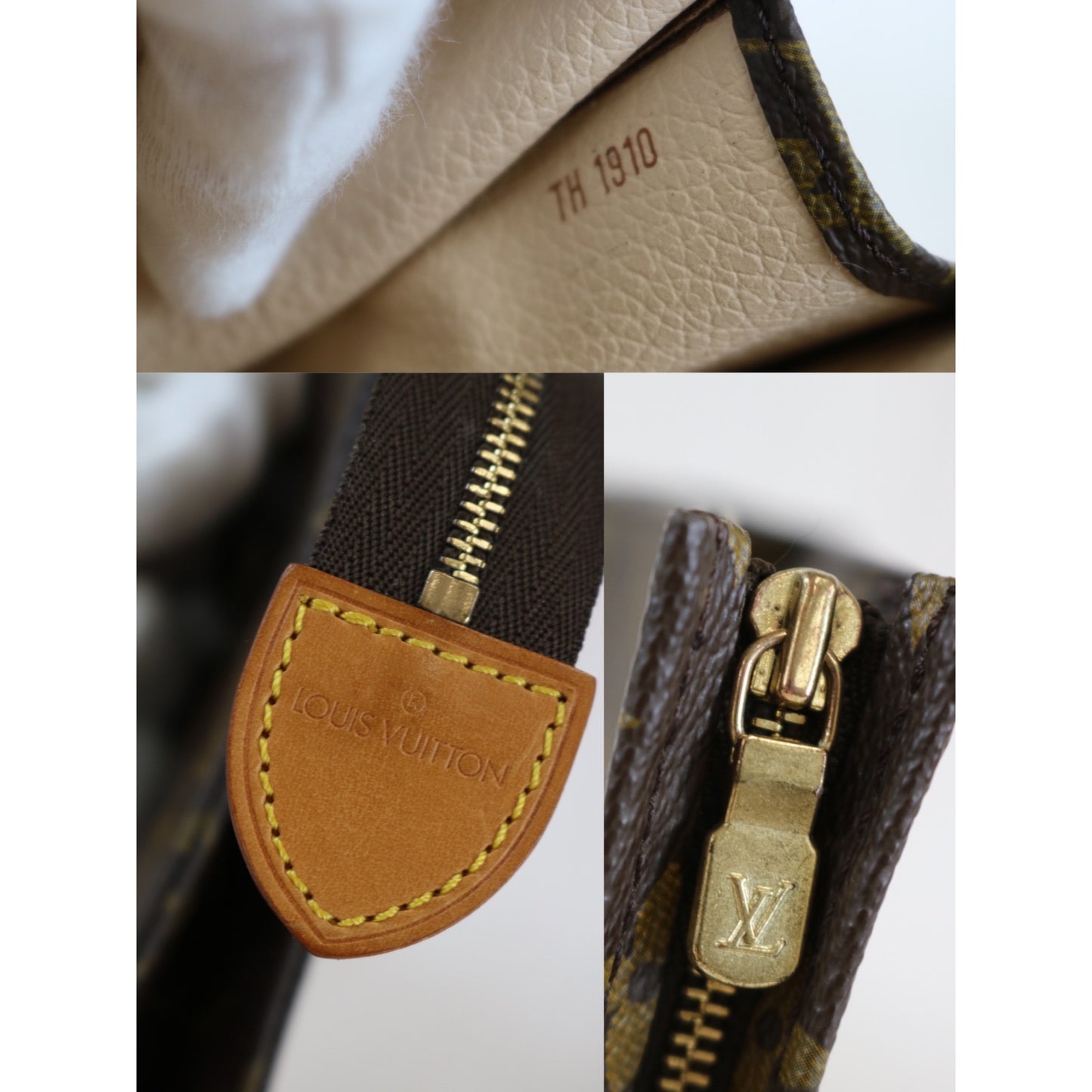 Rank A | LV Monogram Pochette Toilette 19 |062801