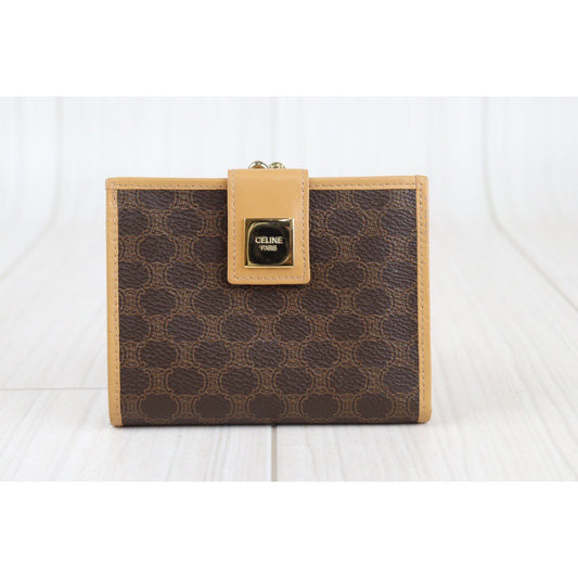 Rank A| CELINE Macadam Wallet |23011702