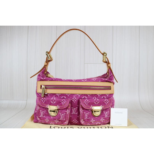 Rank SA | LV Monogram Denim Shoulder Bag |061716