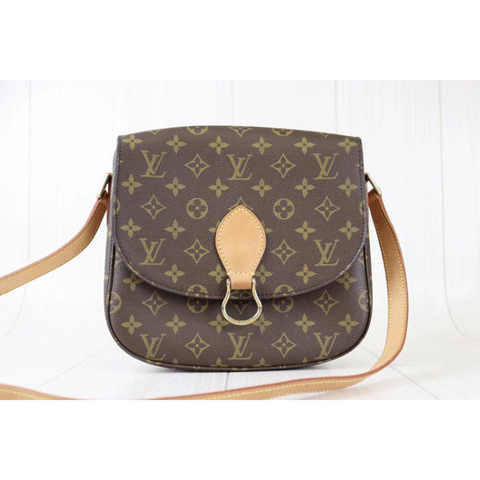 Rank AB | LV Monogram Saint Cloud GM Shoulder Bag |080503
