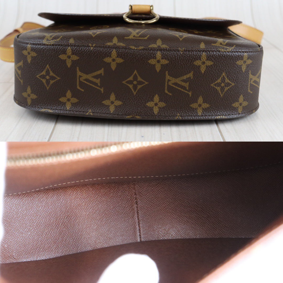 Rank A | LV Monogram Saint Cloud GM Shoulder Bag |23010608