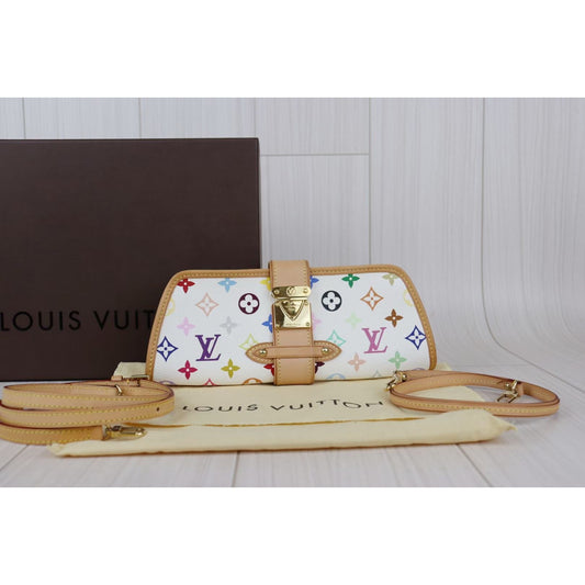 Rank SA |LV Monogram Multicolor Shirley Shoulder Bag |072614