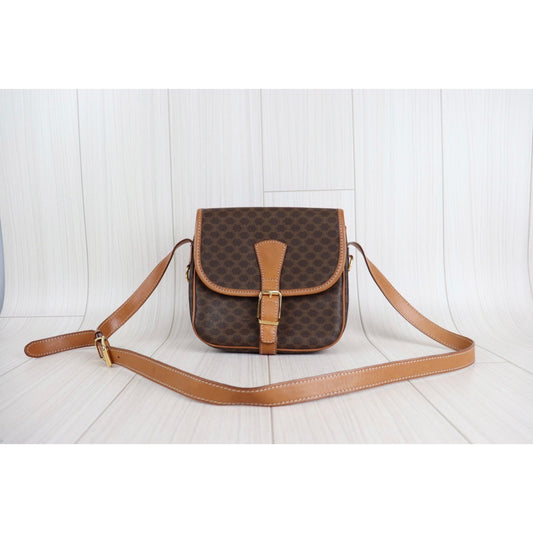 Rank AB| Celine Macadam Shoulder Bag |22112103