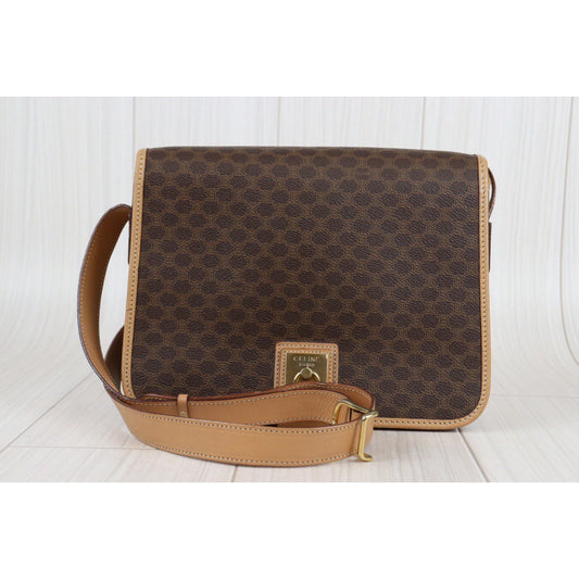 Rank AB | CELINE Macadam Shoulderbag |23040402