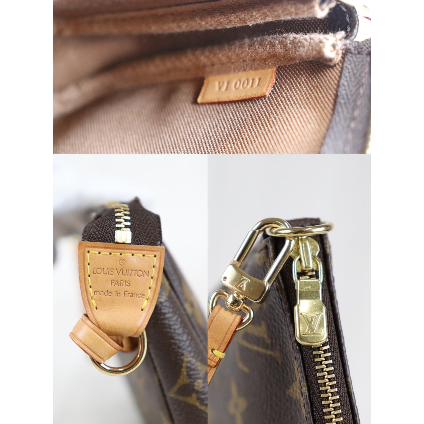 Rank A | LV Monogram Pochette Accessoires |073004