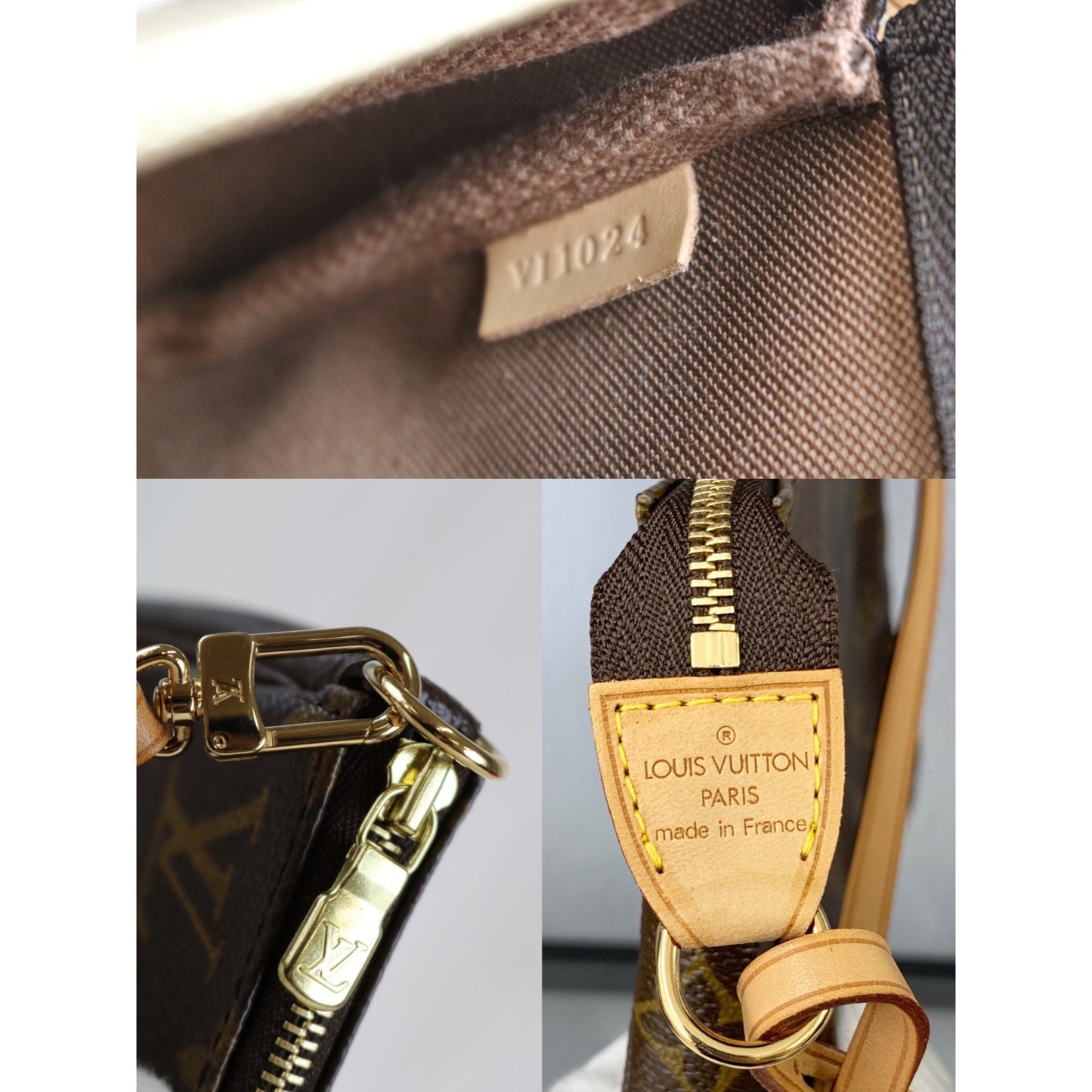 Rank S |LV Monogram Panda Pochette Accessoires |022502