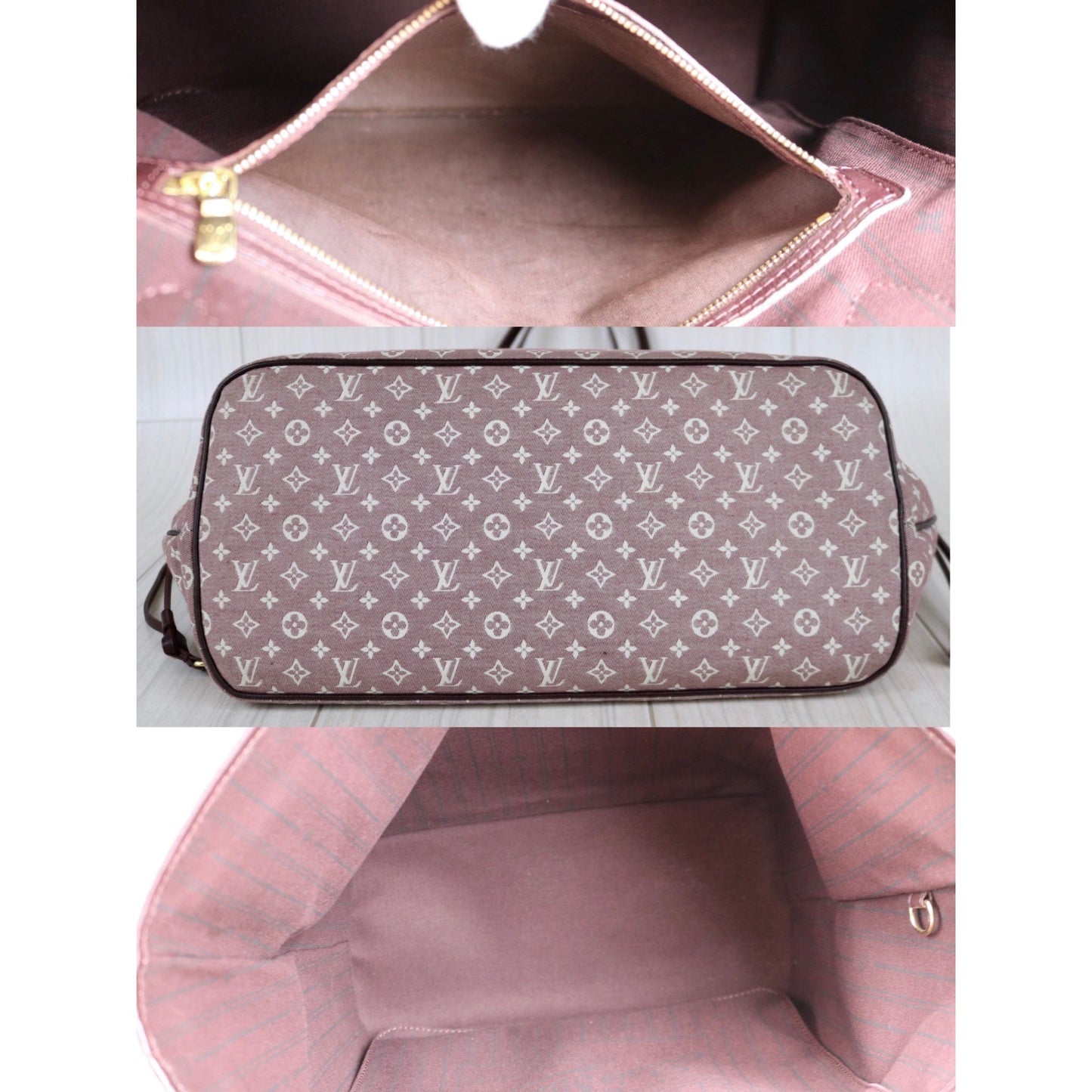 W-Rank A | LV Monogram Ideal Neverfull MM Sepia | 021204