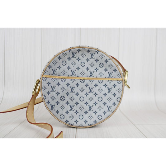Rank A| LV Blue Monogram Mini Canvas Shoulder Bag |030411