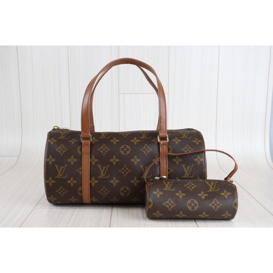 Rank A | LV Monogram Papillon 30 Handbag |22122207