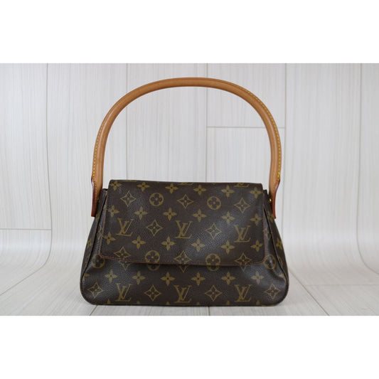 Rank AB | LV Monogram Mini looping Shoulder Bag |051311